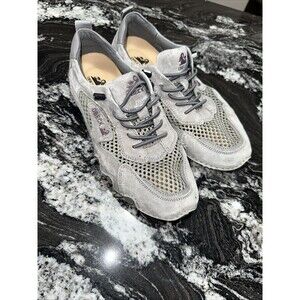 Dbeck Women’s Outdoor Mesh Trail Shoes Hiking & Walking, Breathable -Gray- 43